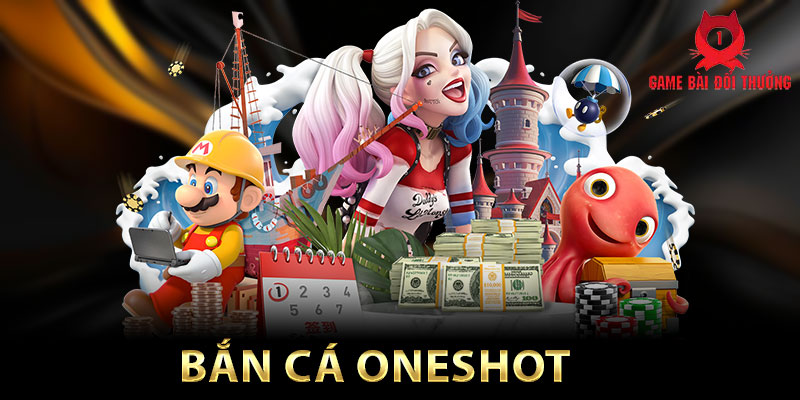 Bắn cá Oneshot có nhiều cấp độ vũ khí