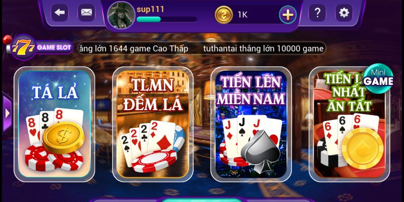 Hướng dẫn chơi game bài đổi thưởng