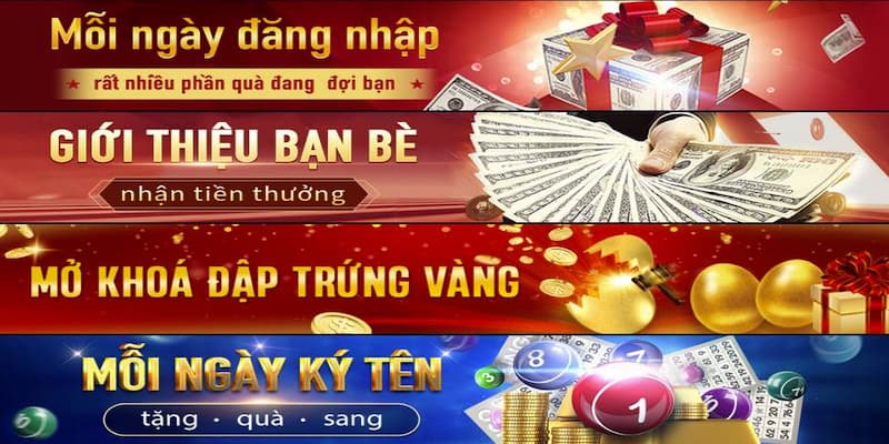 Điểm qua một số sự kiện khuyến mãi ngập tràn tiền thưởng từ nhà cái