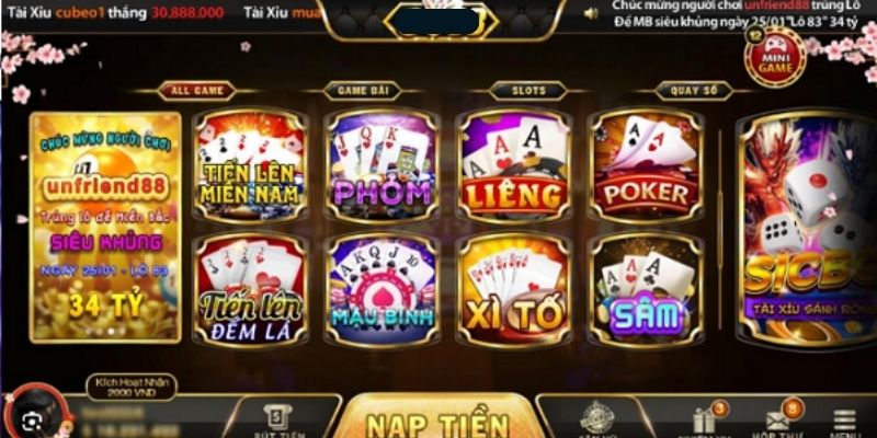 Ưu điểm của slot game bài đổi thưởng